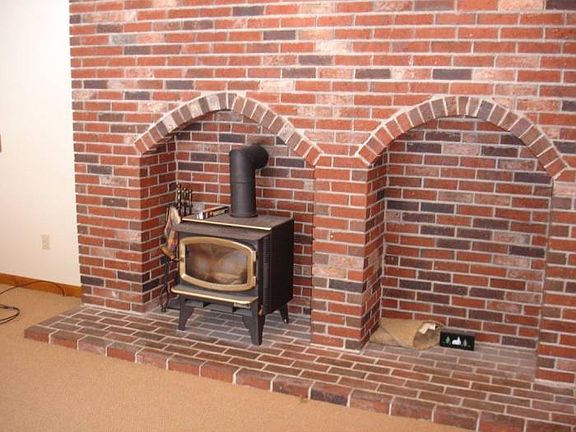 Family room hearth