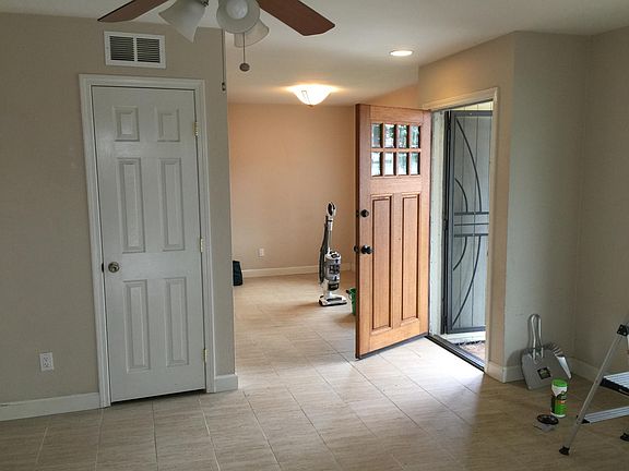 Entry & partial dining room