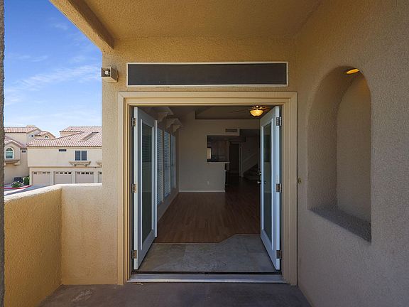 Entry Private Porch area - great for a chair & potted plants.