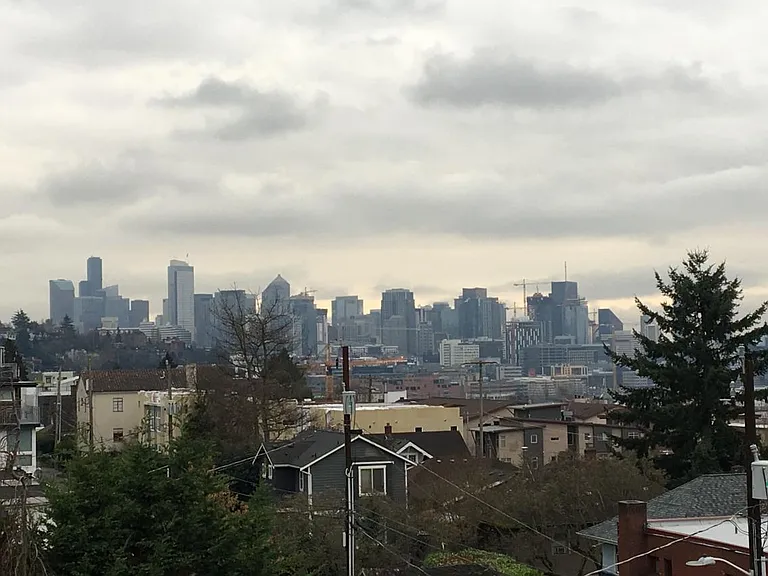 Deck view to downtown south