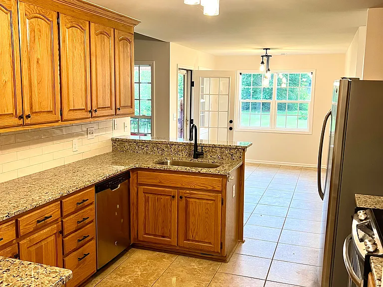 with breakfast nook