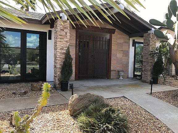 Home entrance. Custom iron g