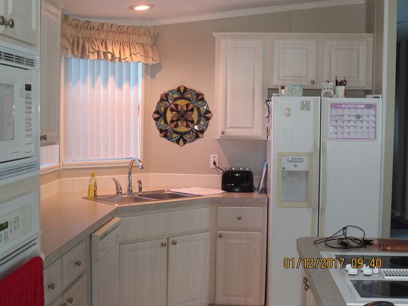 Newly painted kitchen