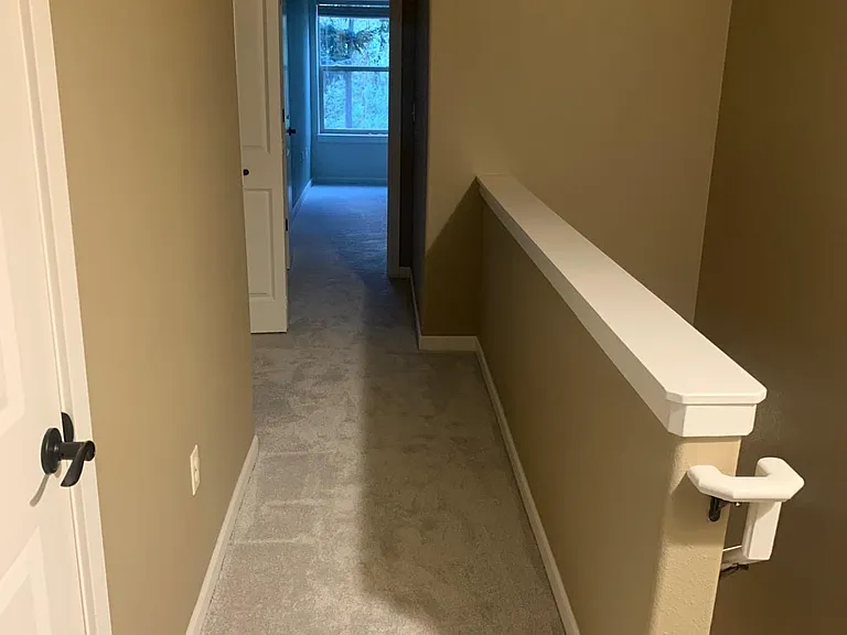 Passage to guest bedrooms