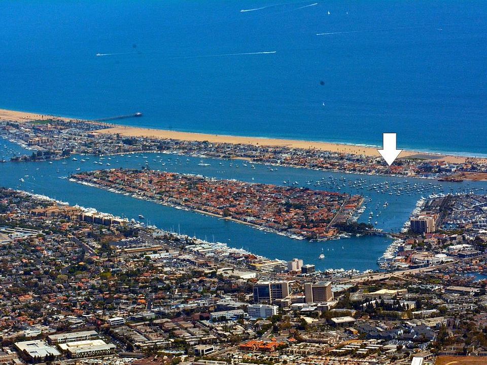 Located near the bay and the beach in Newport Beach on the B