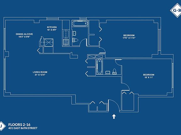2nd image of 401 E 86th St APT 12J