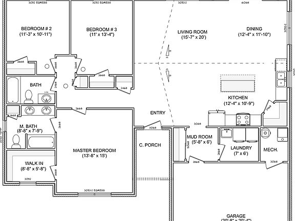 Rowan floorplan