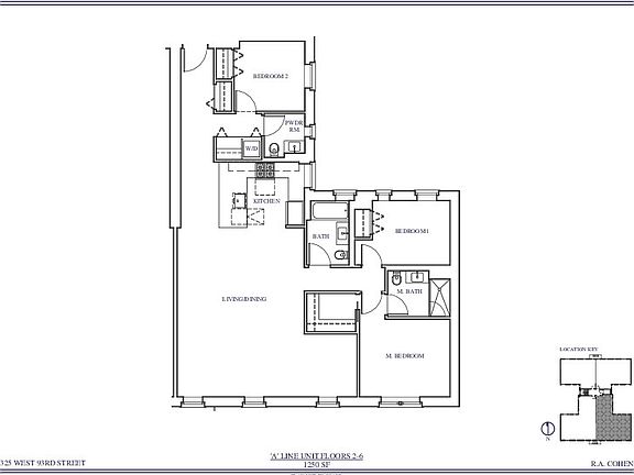 2nd image of 325 W 93rd St #5A