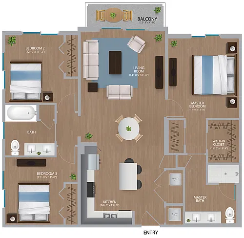 Floor plan C1