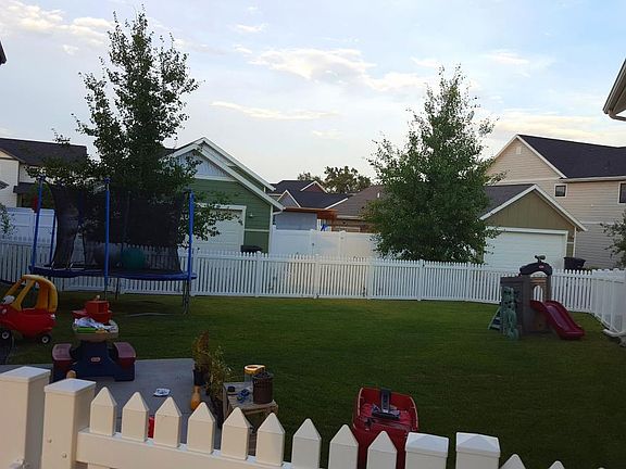 double size back yard