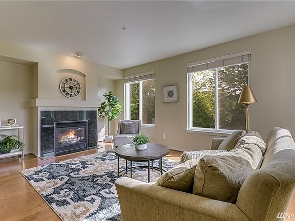 Beautiful rich wood floors grace the main floor.