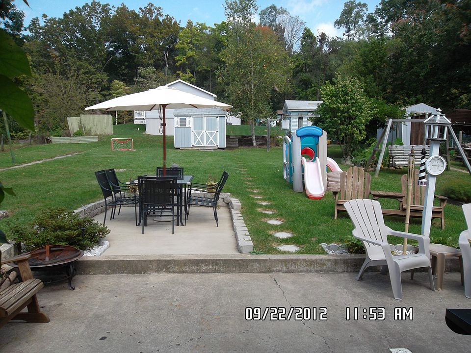 backyard and patio