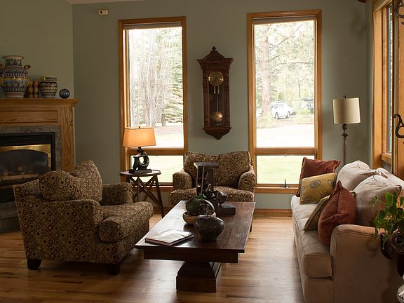 Living room looking west