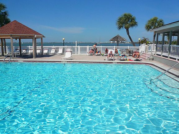 Heated Pool Overlooking the Bay