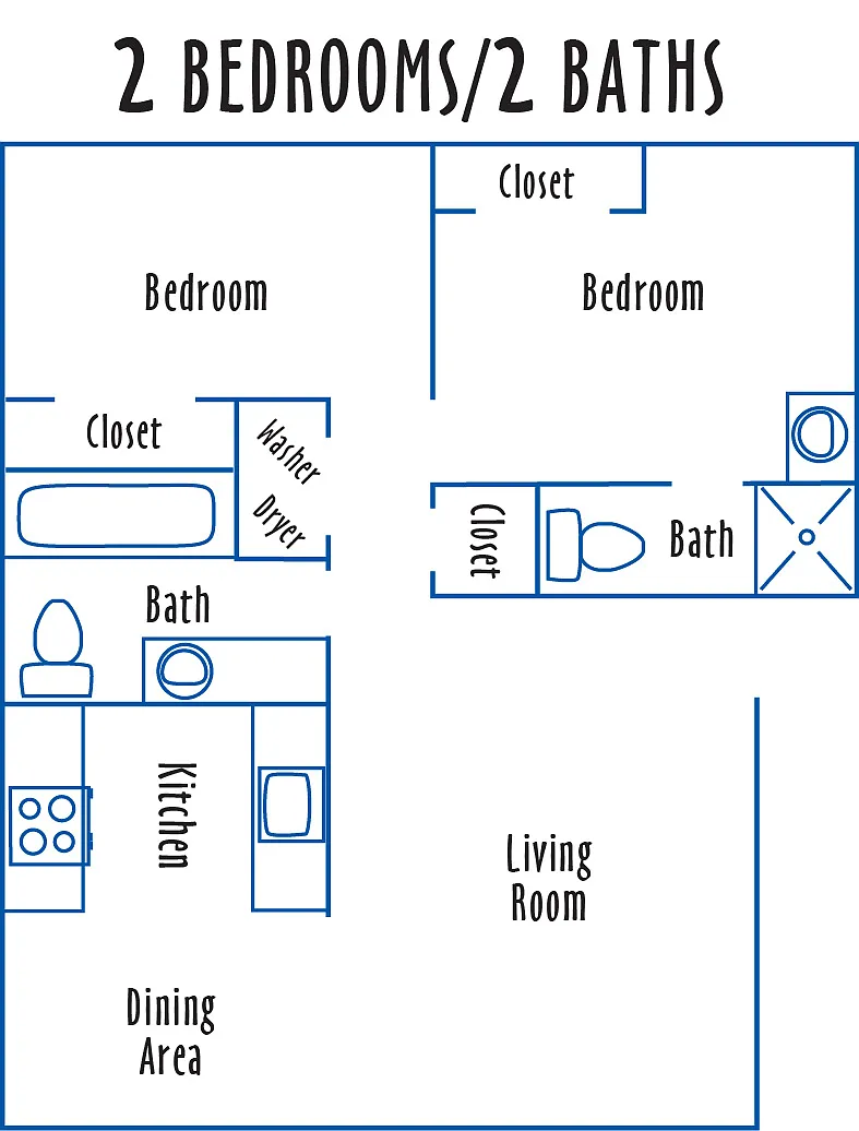 Floor plan 2X2