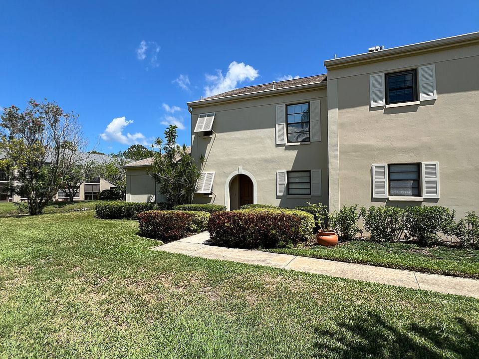Front view of townhouse