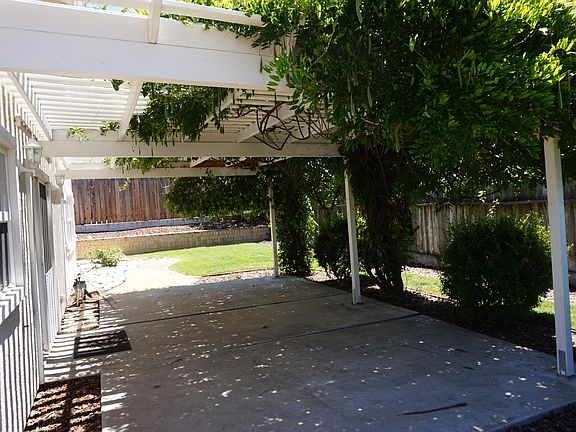 Patio right off the kitchen/family room.