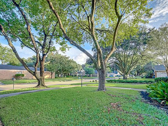 Awesome, established oak trees in the large front yard