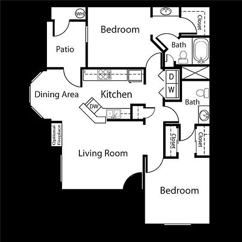 Floor plan Lantana