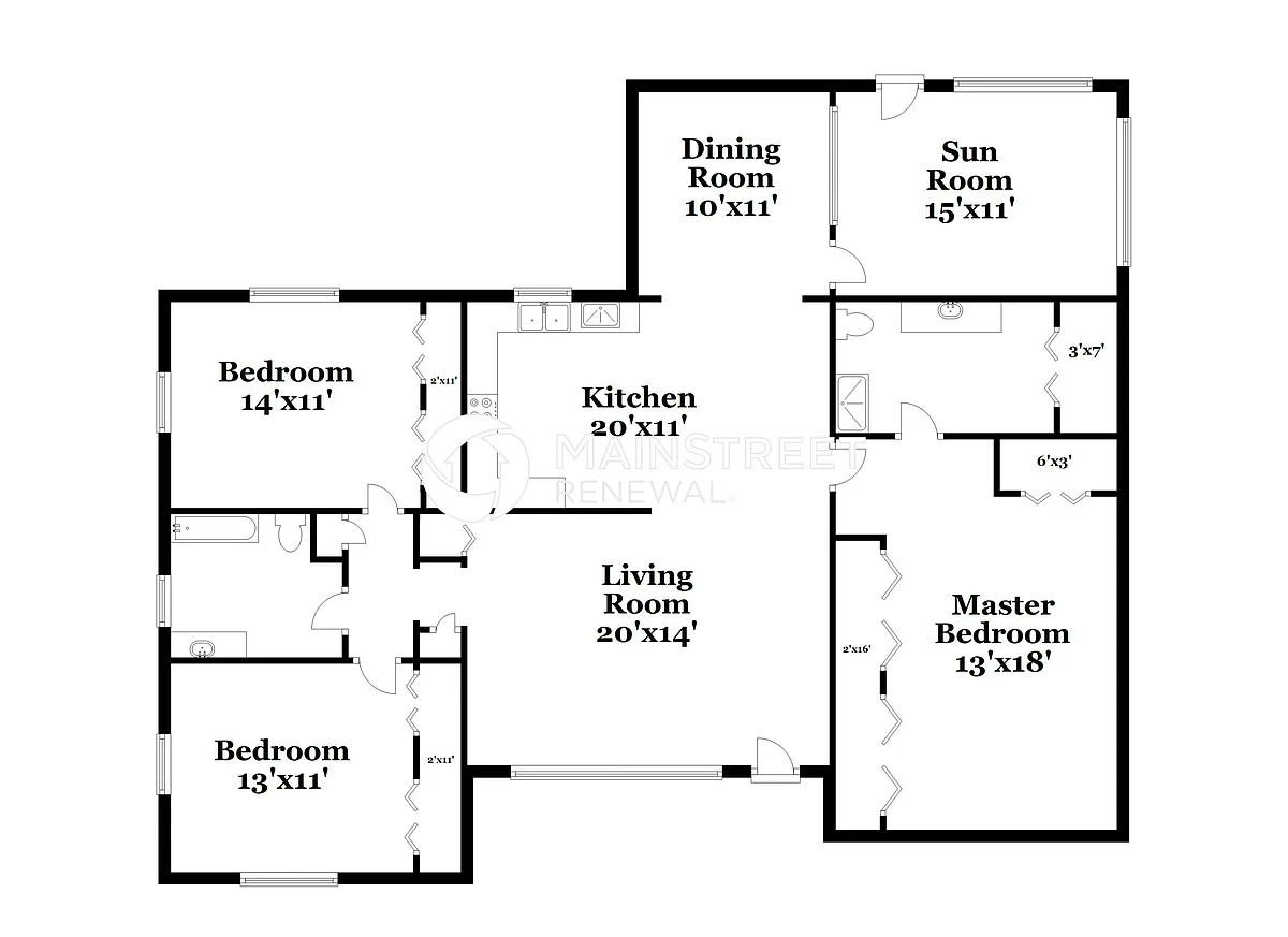 Floor Plan - 1805 16th Avenue Dr W