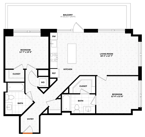 Floor plan C02S