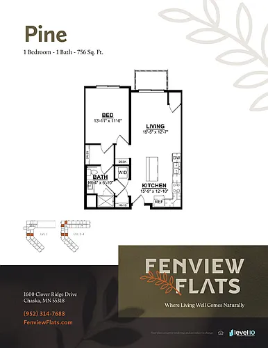 Floor plan Pine