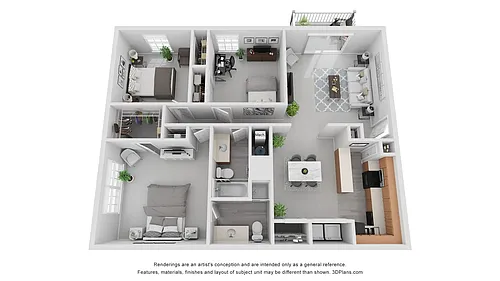 Floor plan The Bishop