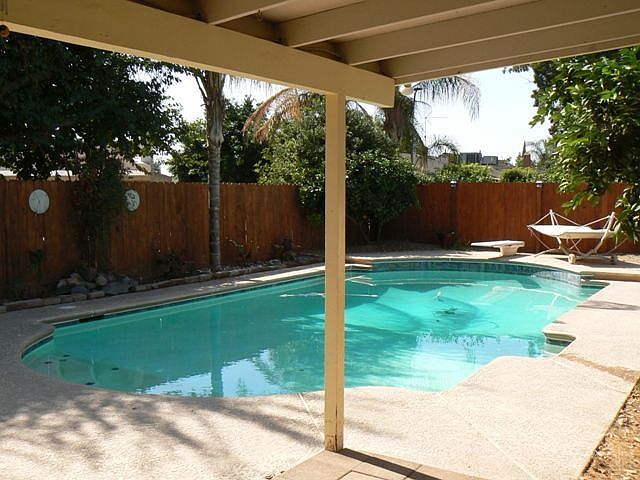 Pool newly refurbished all-new gunite, tiles, etc.
