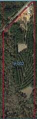 Aerial of food plots/home