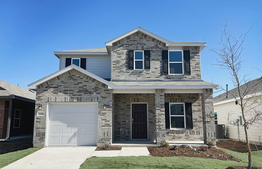 The Hastings, a two-story home with 1-car garage exterior features may vary