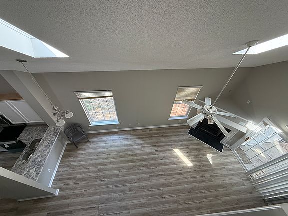 living room and kitchen from upstairs