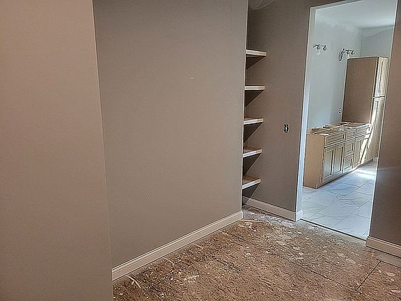 Primary closet