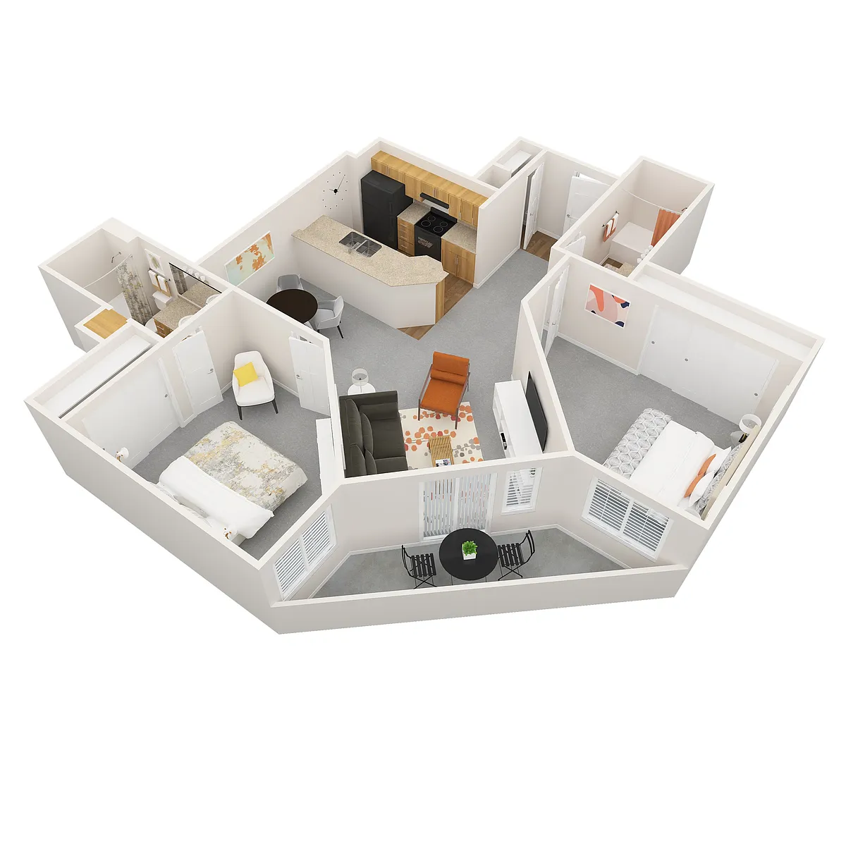 Floor plan Foothill