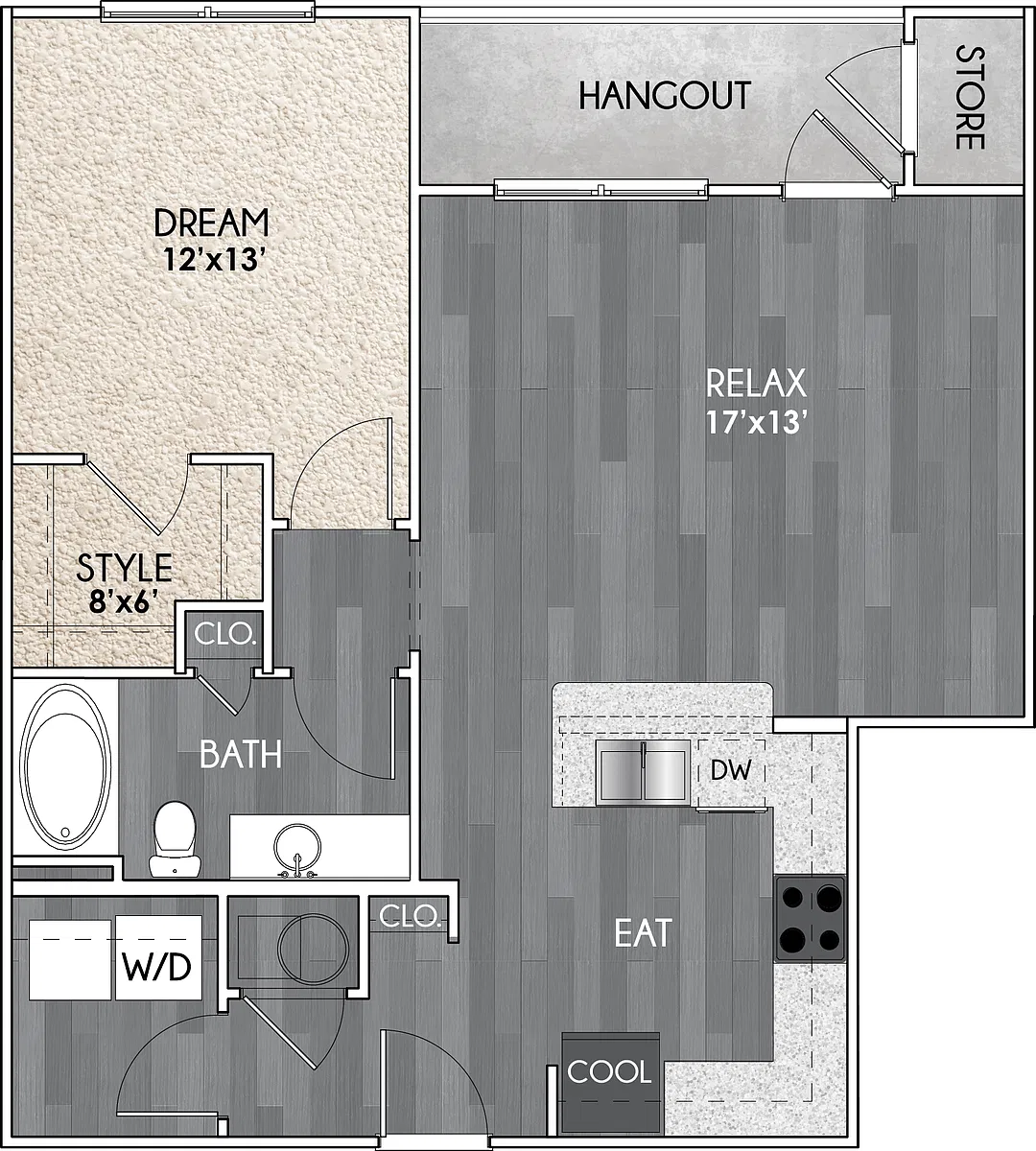 Floor plan A5A