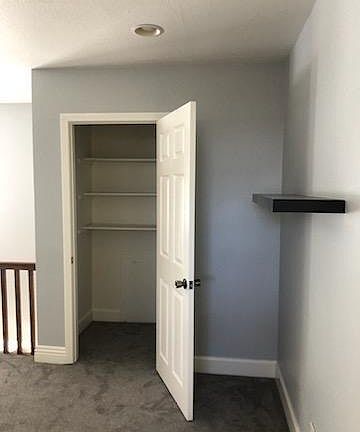 loft area & closet