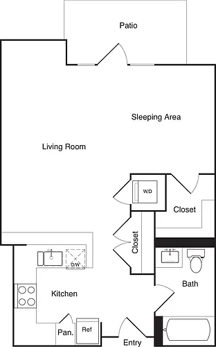 Floor plan Flat