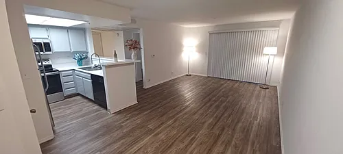Floor plan 1 Bedroom 1 Bath Close to Garden and BBQ area