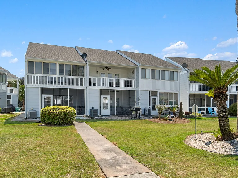The home is second from the left