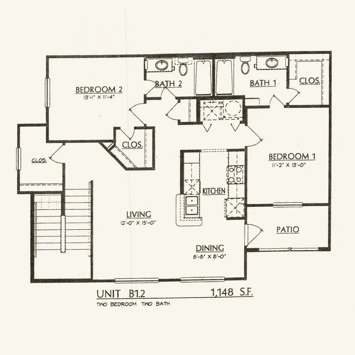 Floor plan B2