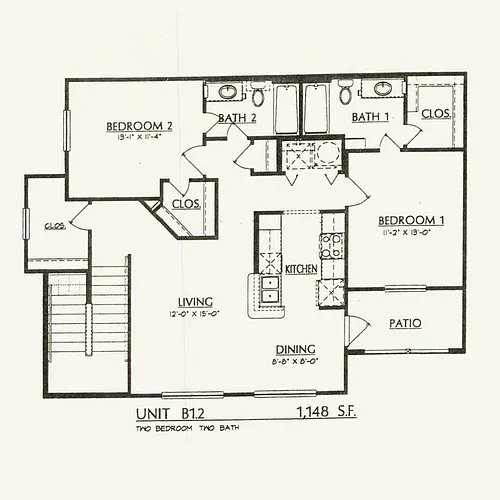 Floor plan B2