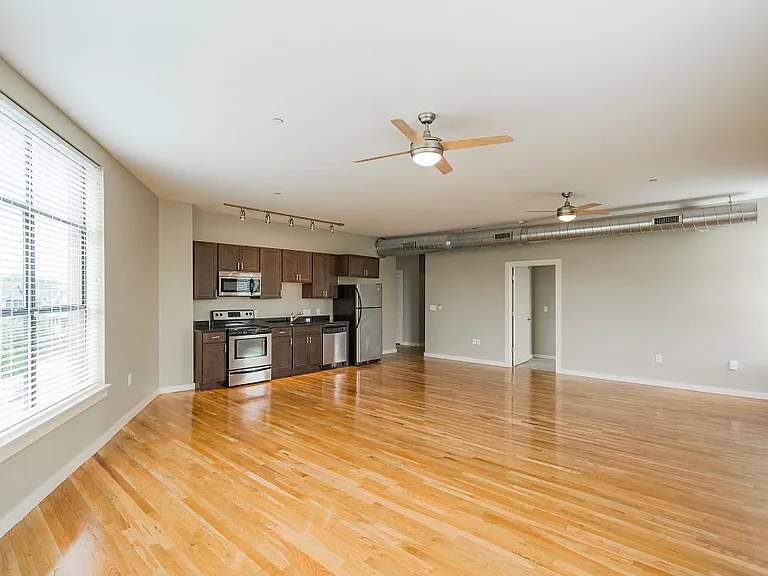 Spacious Kitchen and Living Area