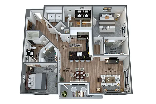 Floor plan B6
