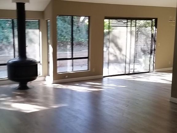 Living Room with vaulted ceilings