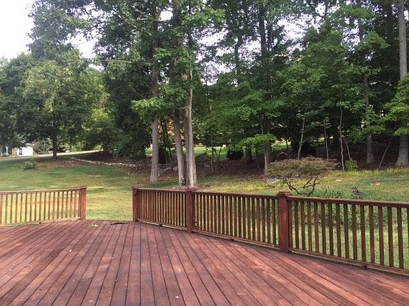 large deck for outdoor entertaining