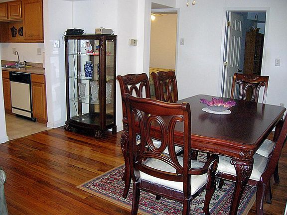 Open concept dining/living room