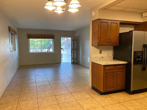 Kitchen and living room
