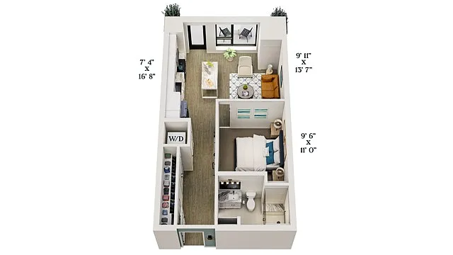 Floor plan TH1