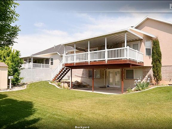 Rear of Home and lower Patio
