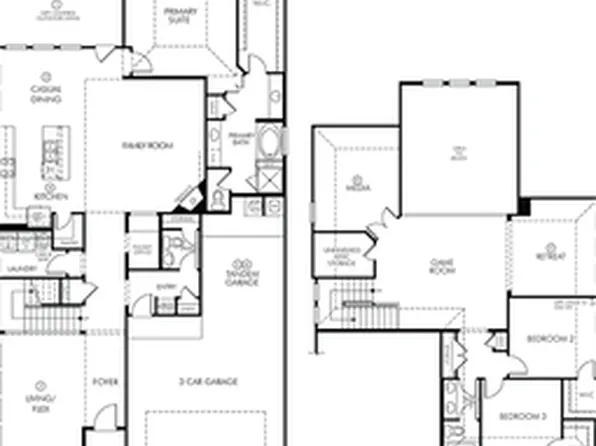 The Chesnut (4021) Plan, Pine Lake Cove - Classic Series