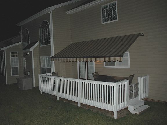 Back Deck with Awning
